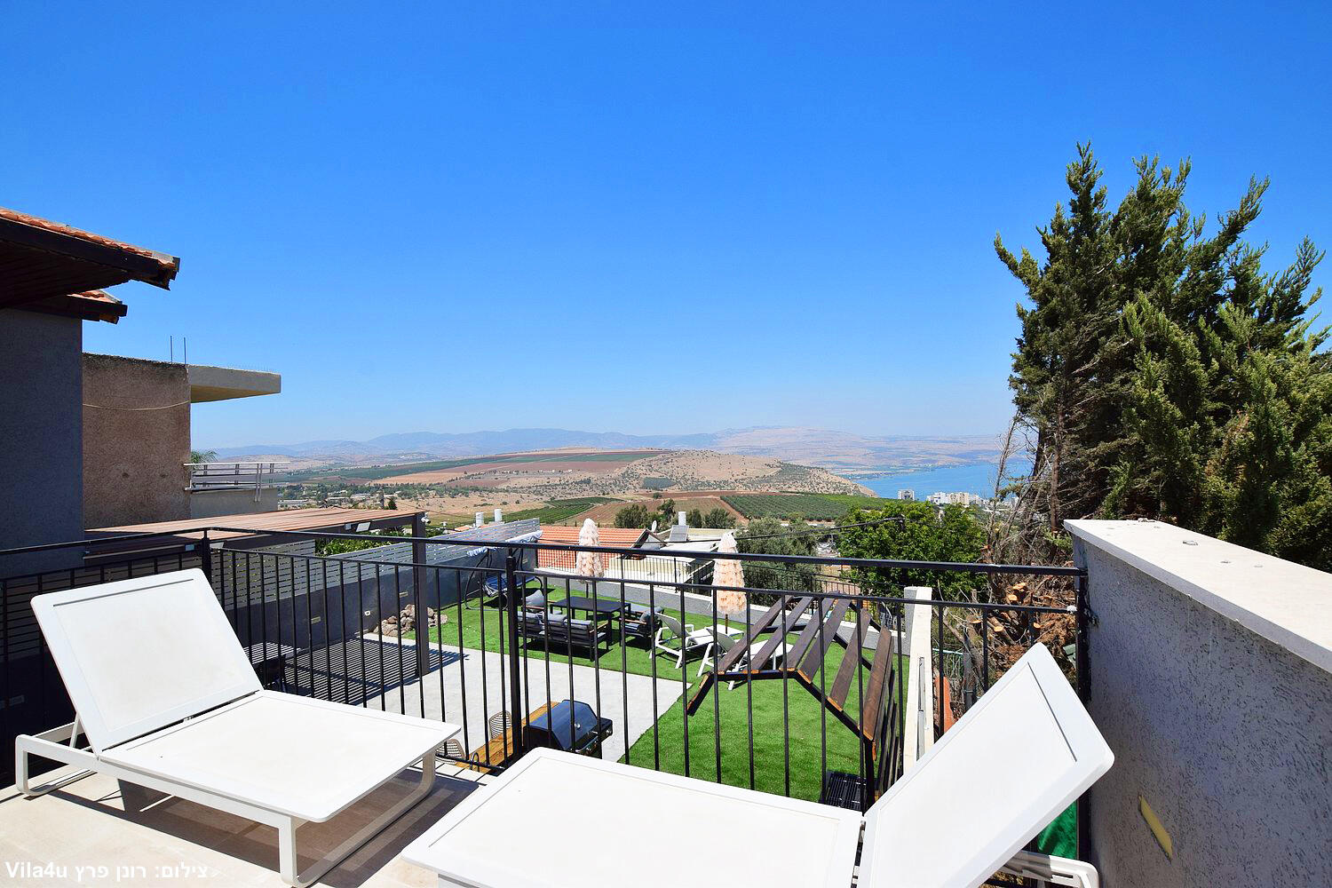 אחוזת אביאל בכנרת צפון  4  נופש - וי פור ויקיישן - V for Vacation