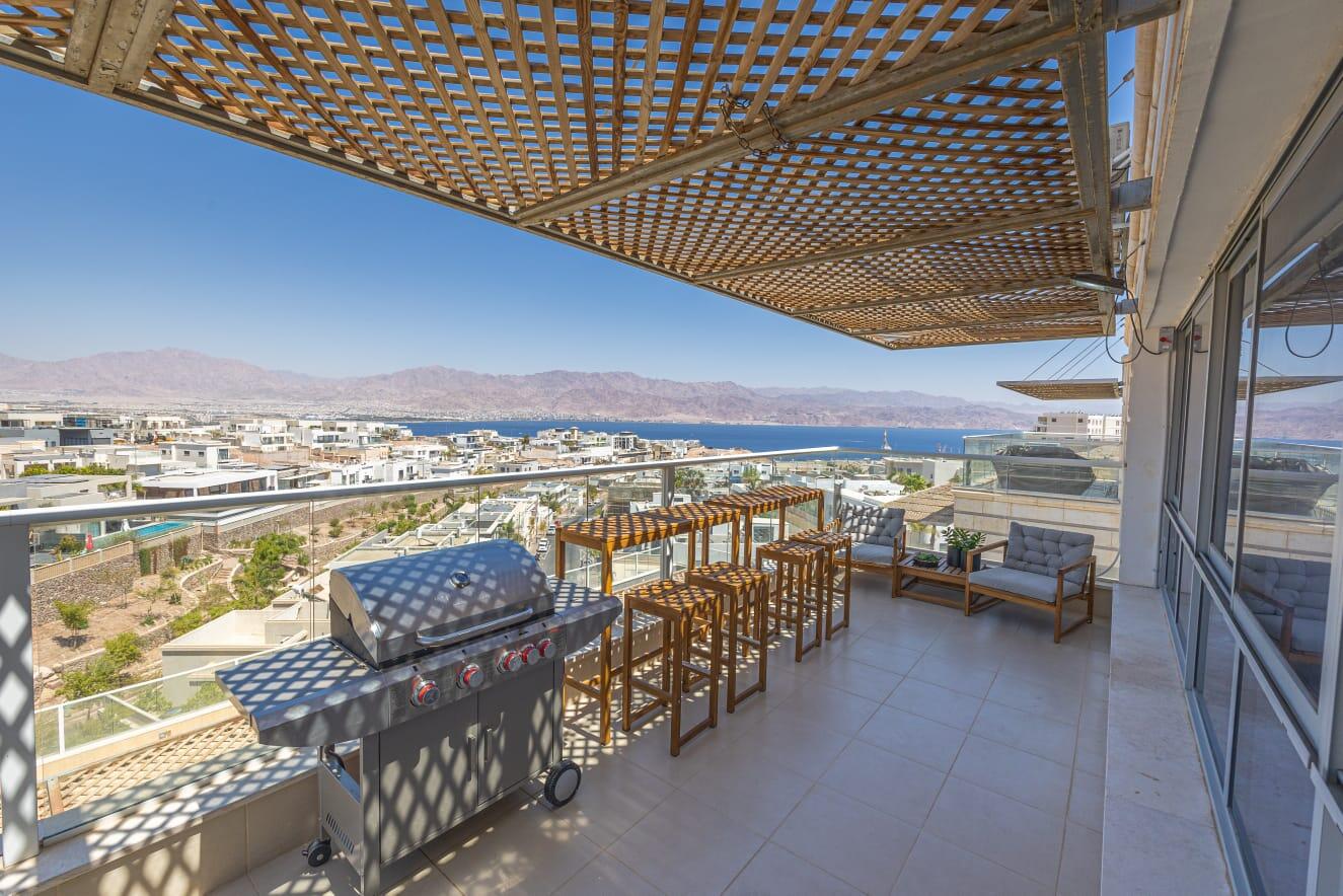 פנטהאוז לומינה - קומה 1 דרום  6  נופש - וי פור ויקיישן - V for Vacation