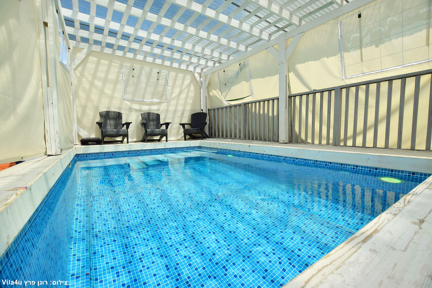 וילה לקשורי - Luxury Villa צפון  36  נופש - וי פור ויקיישן - V for Vacation