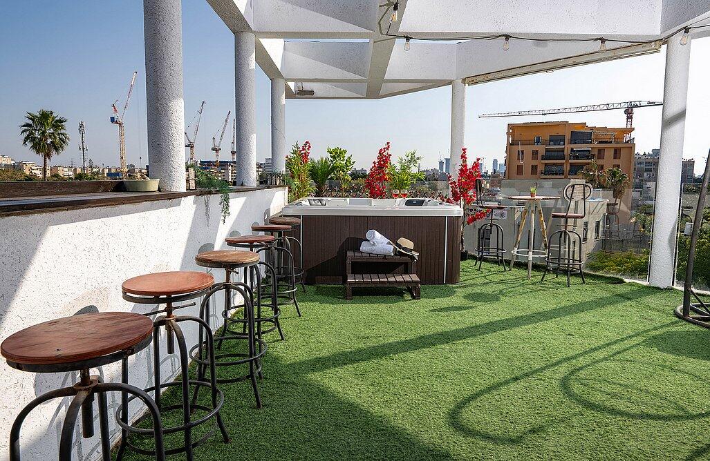 הפנטהאוז של תל אביב מרכז  17  נופש - וי פור ויקיישן - V for Vacation