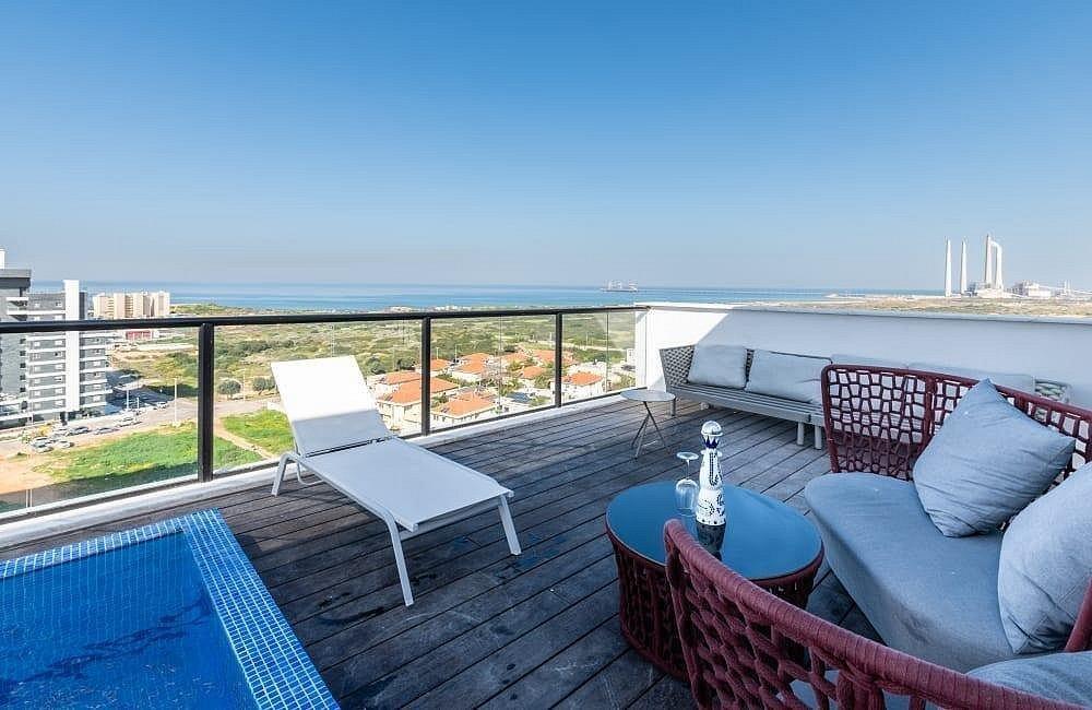 פנטהאוז ראם מרכז  25  נופש - וי פור ויקיישן - V for Vacation