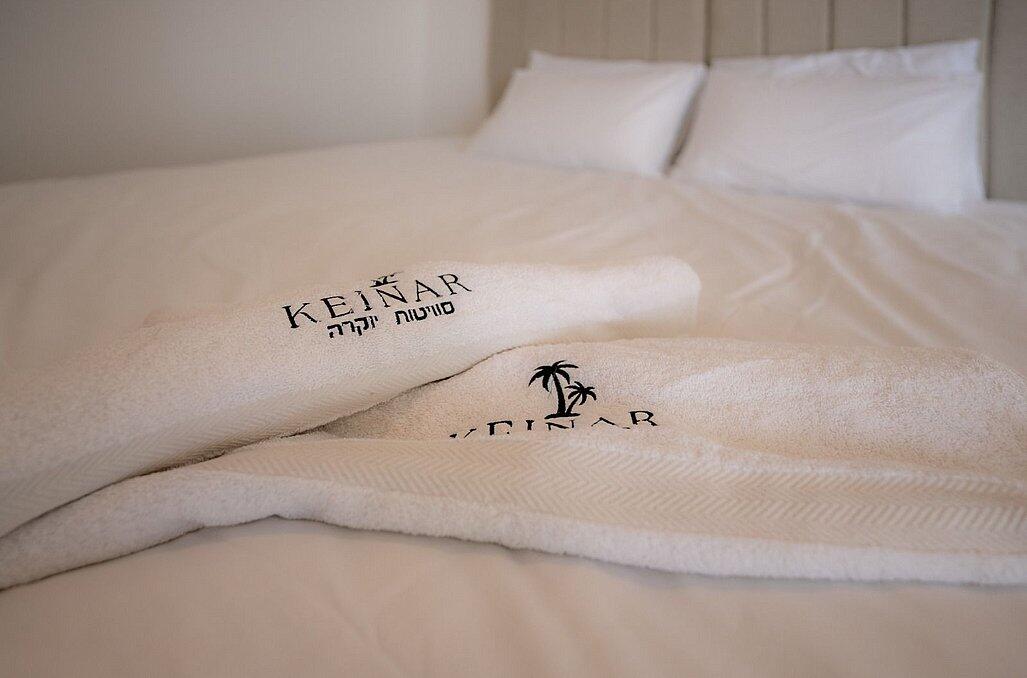 כינר סוויטות יוקרה - מגבות מעוצבות