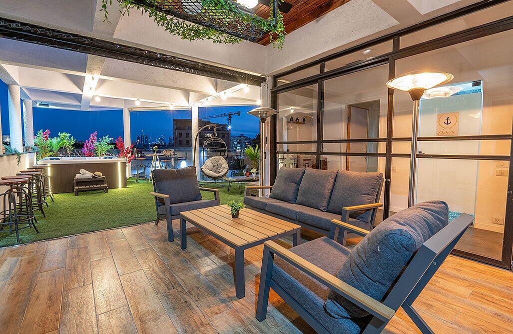 הפנטהאוז של תל אביב מרכז  20  נופש - וי פור ויקיישן - V for Vacation