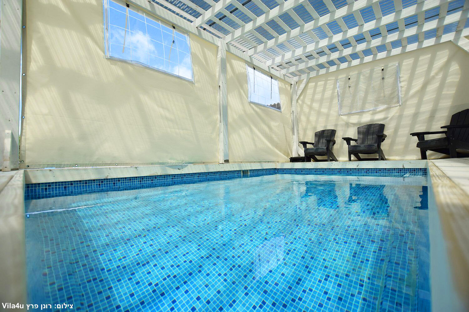 וילה לקשורי - Luxury Villa צפון  35  נופש - וי פור ויקיישן - V for Vacation