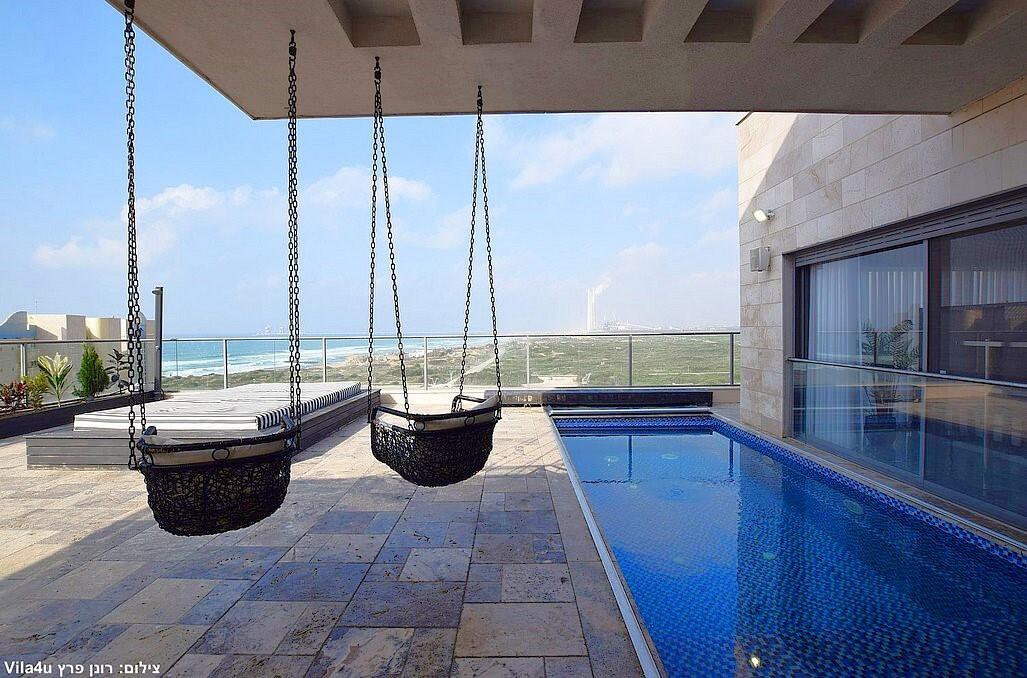 סי וויו פנטהאוז - Sea View Penthouse מרכז  10  נופש - וי פור ויקיישן - V for Vacation