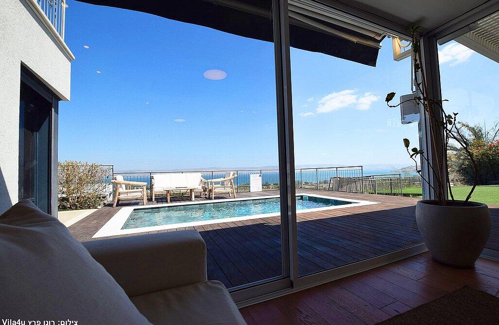 וילה בליס - Villa Bliss צפון  29  נופש - וי פור ויקיישן - V for Vacation