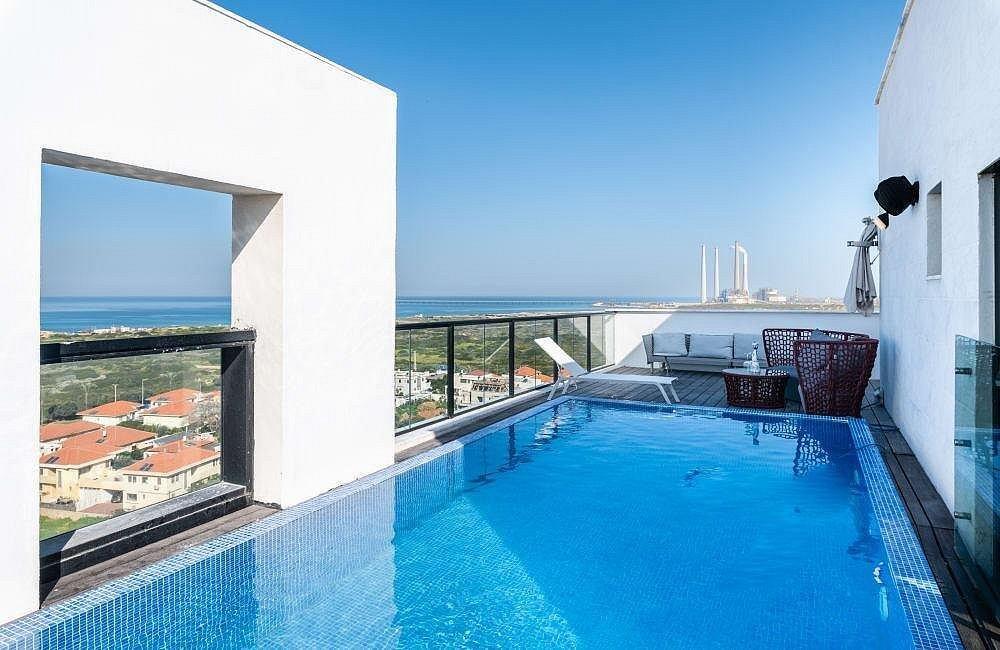 פנטהאוז ראם מרכז  26  נופש - וי פור ויקיישן - V for Vacation