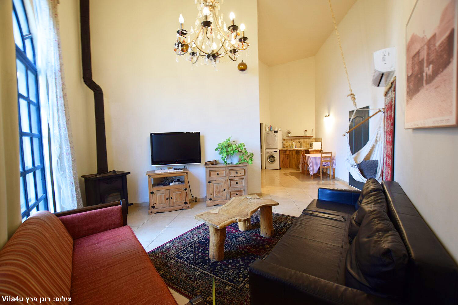 וילה בית הלוגים צפון  11  נופש - וי פור ויקיישן - V for Vacation