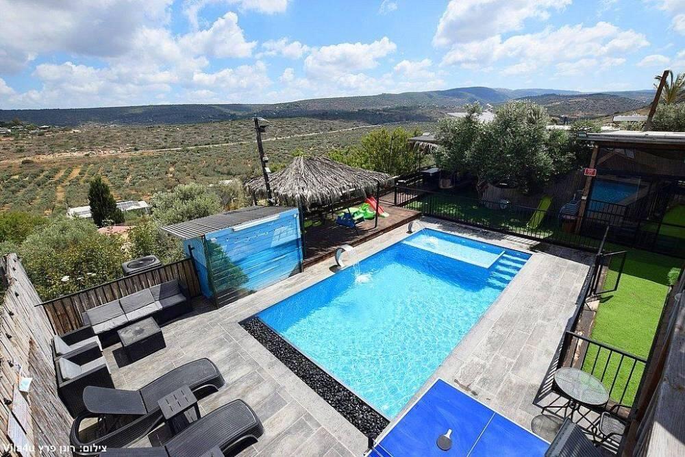 צימר מול השקיעה צפון  23  נופש - וי פור ויקיישן - V for Vacation