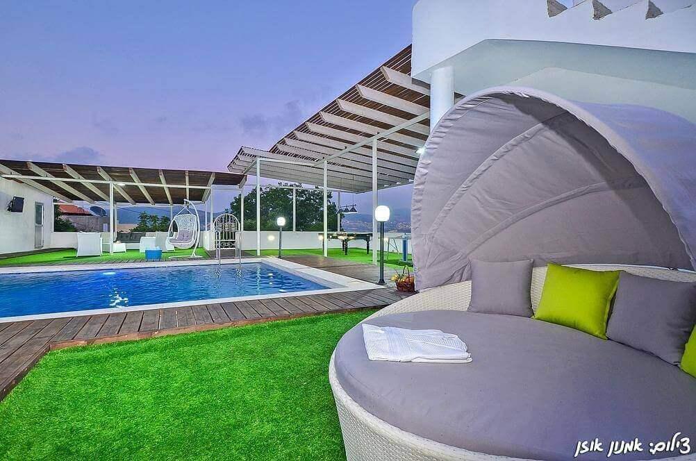 וילה וילבן בגליל צפון  2  נופש - וי פור ויקיישן - V for Vacation