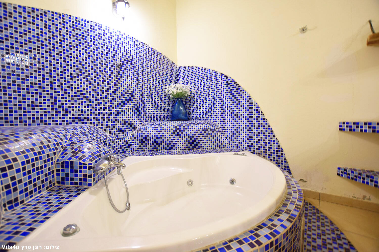 וילה בית הלוגים צפון  27  נופש - וי פור ויקיישן - V for Vacation