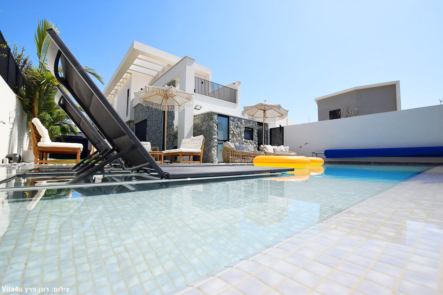 וילה קיי - K חדרה מרכז  2  לופט 4 יו