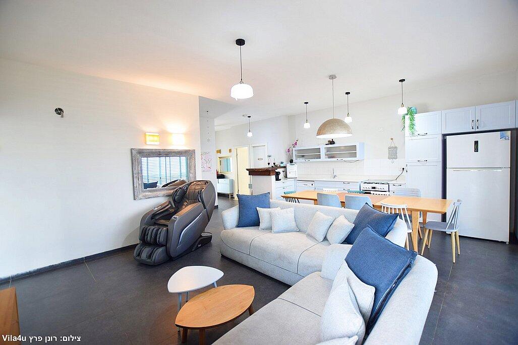 וילה בלו ביי צפון  28  נופש - וי פור ויקיישן - V for Vacation