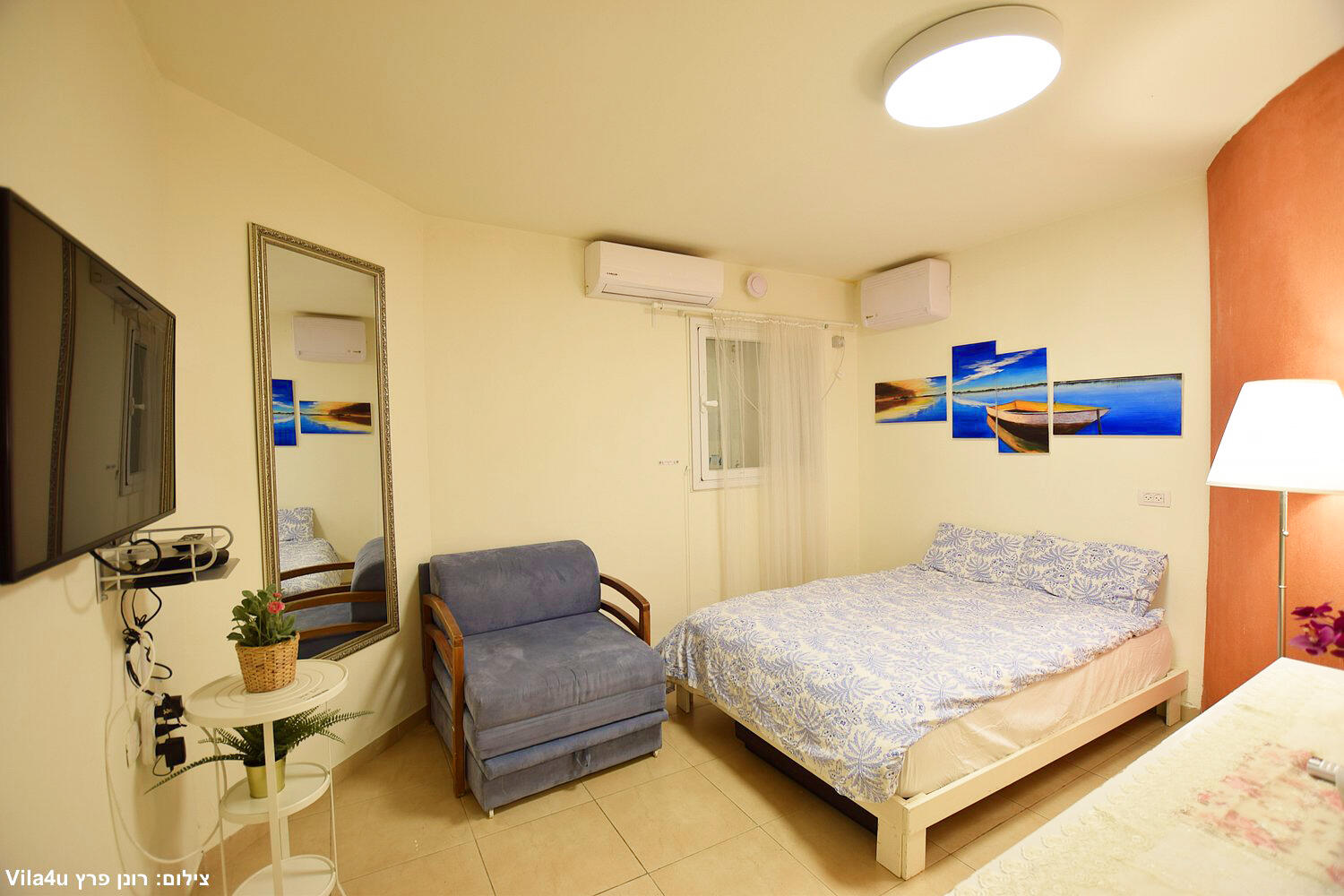 וילה בית הלוגים צפון  28  נופש - וי פור ויקיישן - V for Vacation