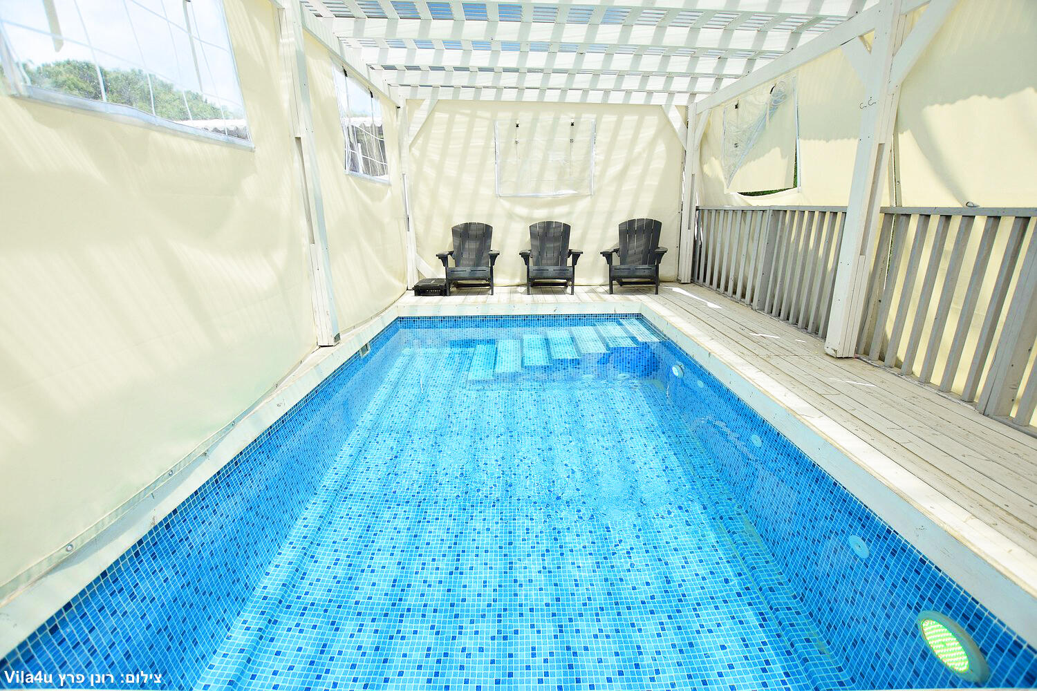 וילה לקשורי - Luxury Villa צפון  25  נופש - וי פור ויקיישן - V for Vacation