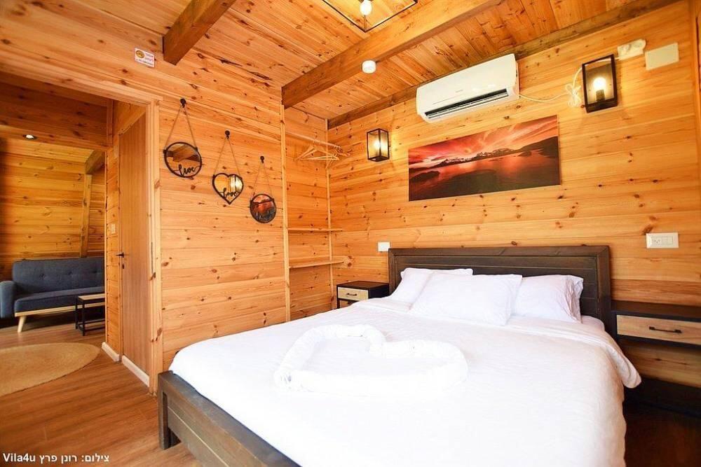 צימר מול השקיעה צפון  19  נופש - וי פור ויקיישן - V for Vacation