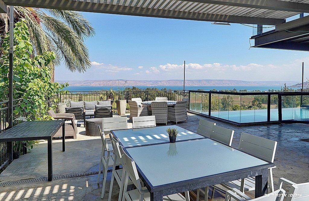 וילה קסם הנוף מגדל צפון  42  נופש - וי פור ויקיישן - V for Vacation