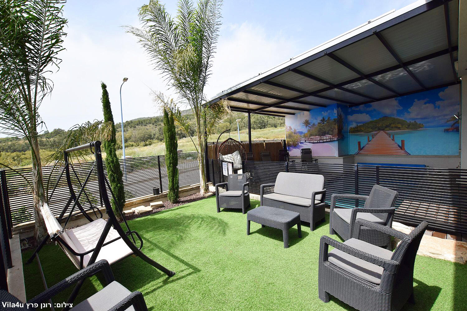 וילה ריזורט בצל האקליפטוס צפון  25  נופש - וי פור ויקיישן - V for Vacation