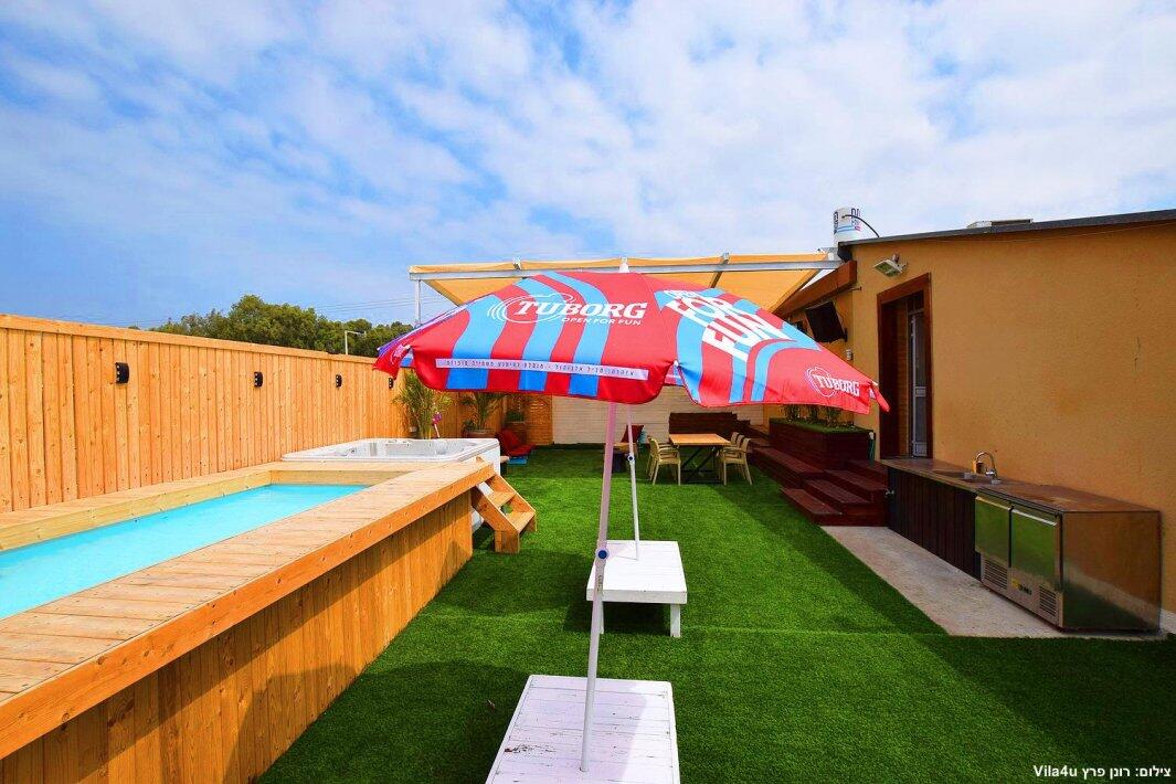 פנטהאוז על הגג מרכז  19  לופט 4 יו