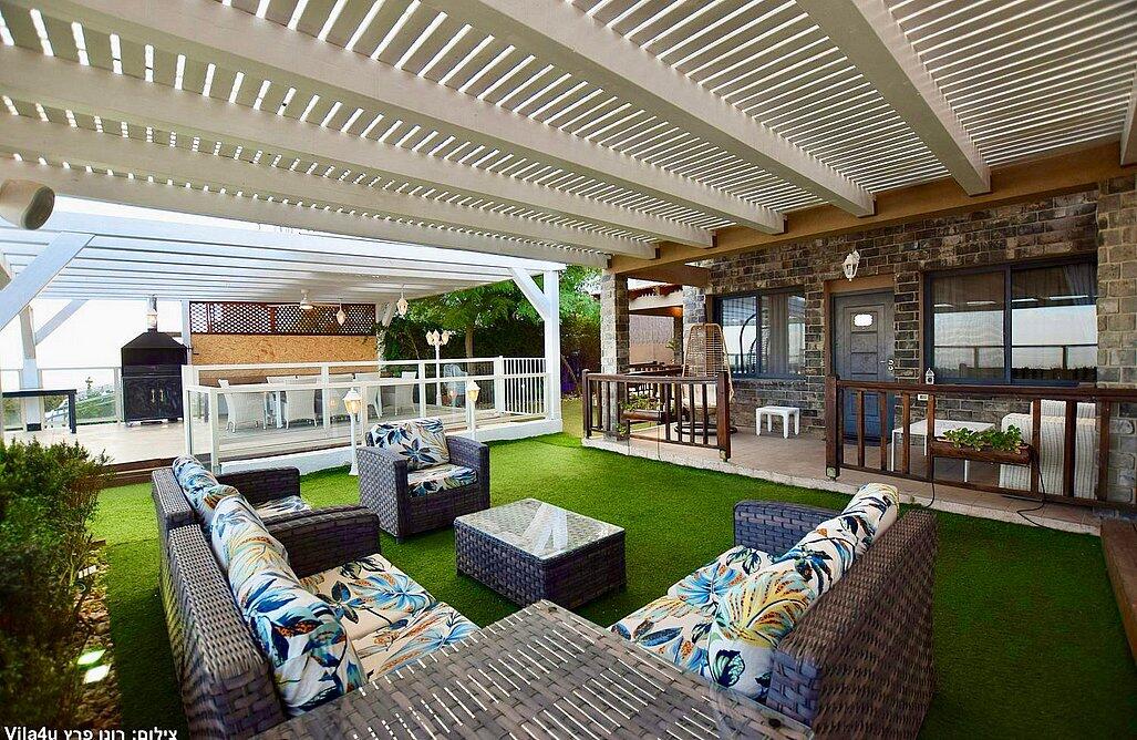 סלו מול הכנרת - מתחם בוטיק יוקרתי לקהל הדתי צפון  39  נופש - וי פור ויקיישן - V for Vacation