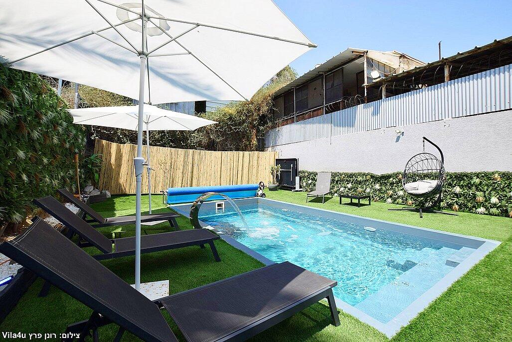 וילה דקל כחול צפון  23  נופש - וי פור ויקיישן - V for Vacation