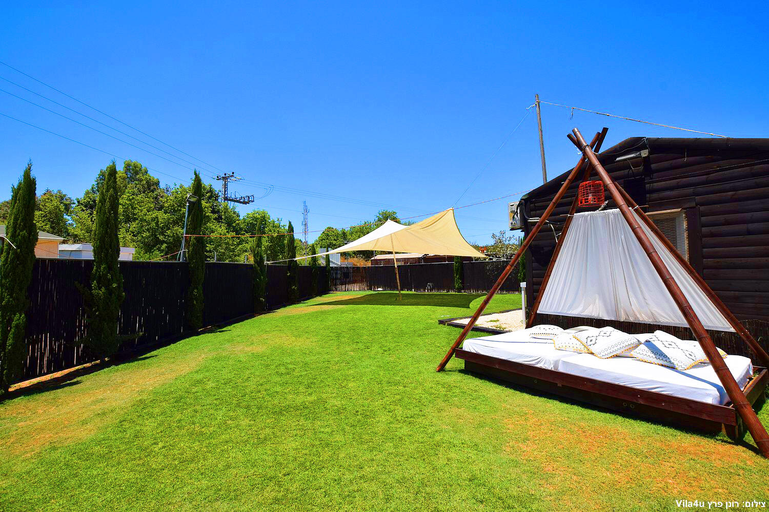 שדות אירוח בטבע מרכז  17  נופש - וי פור ויקיישן - V for Vacation