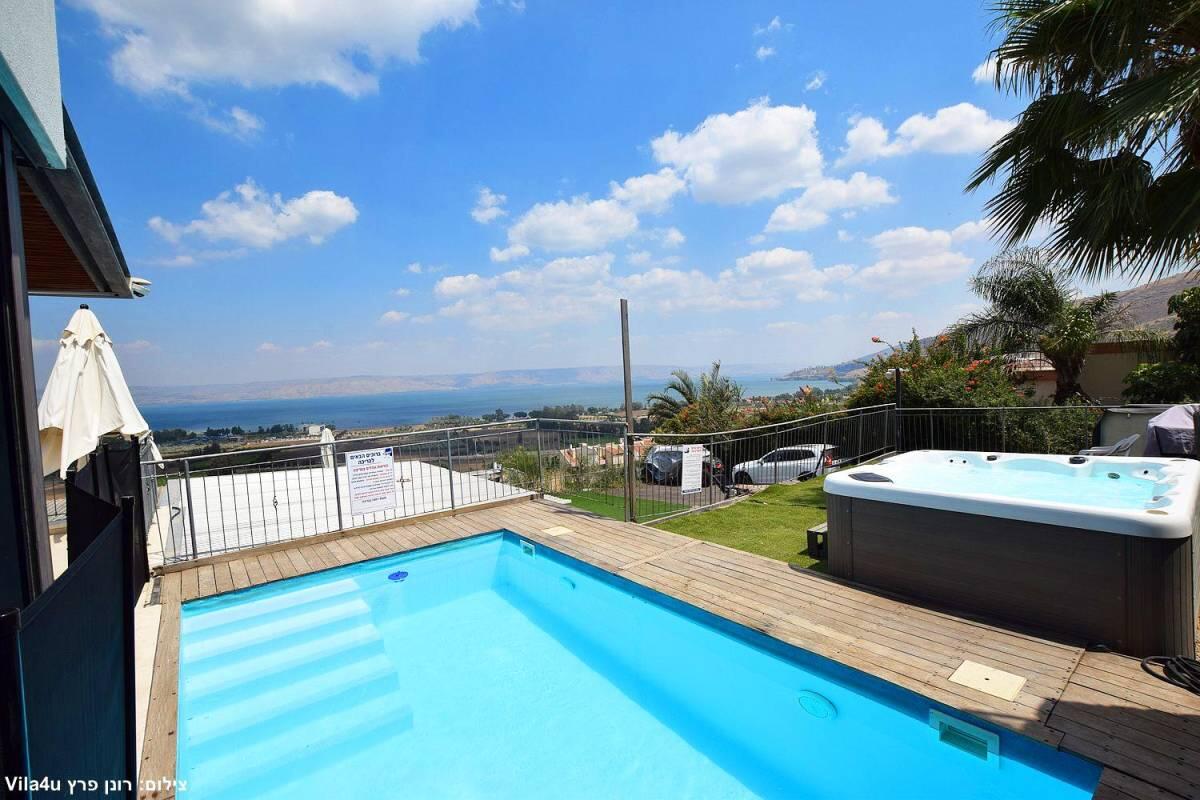 מלרוז על הכנרת צפון  4  נופש - וי פור ויקיישן - V for Vacation