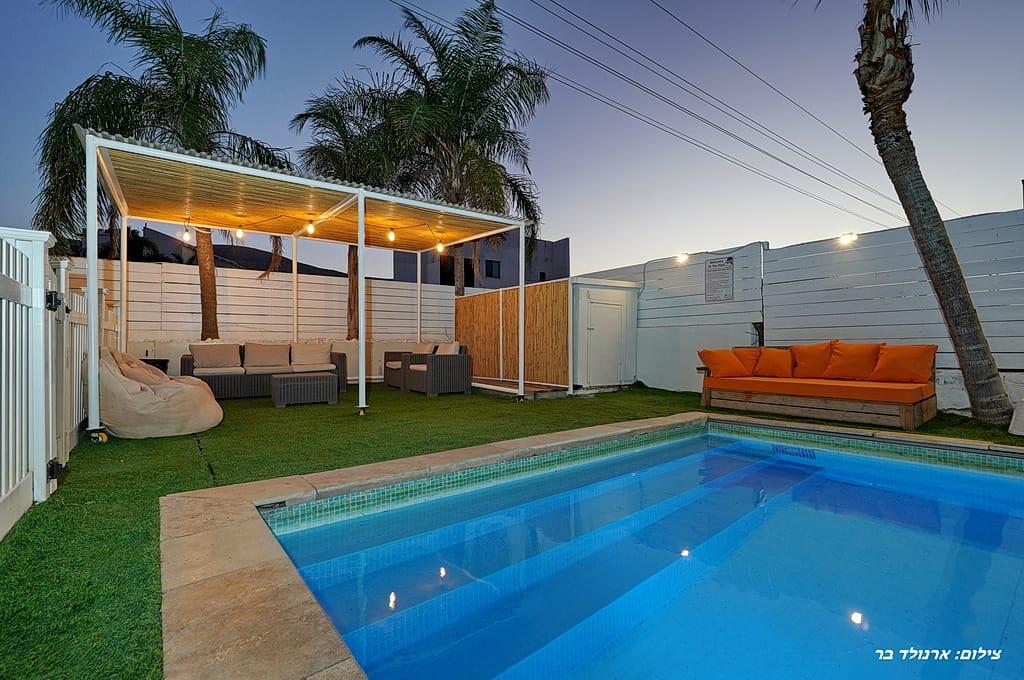 וילה דקל כחול צפון  50  נופש - וי פור ויקיישן - V for Vacation