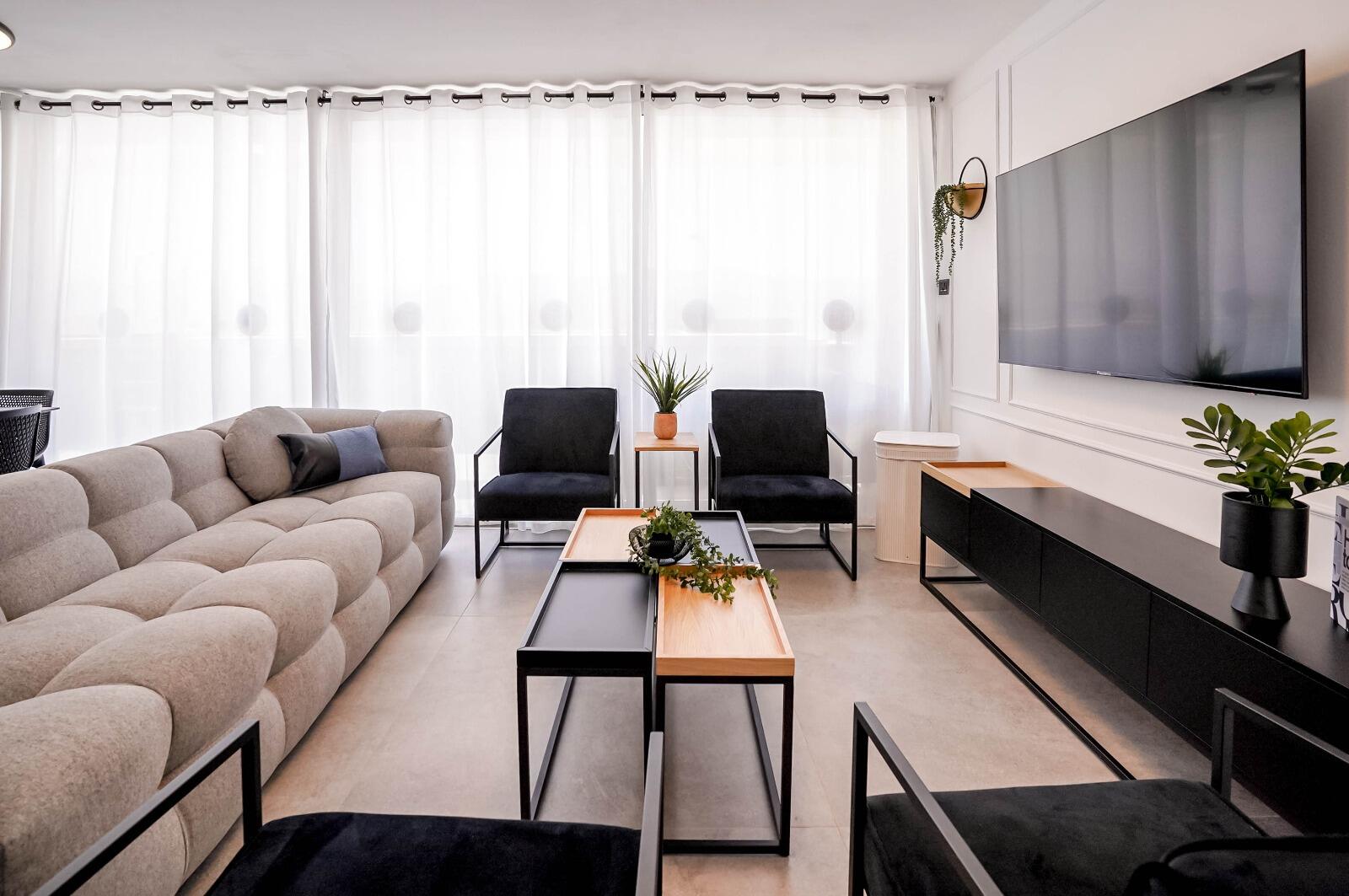 פנטהאוז ויסטה -  קומה 1 דרום  3  נופש - וי פור ויקיישן - V for Vacation