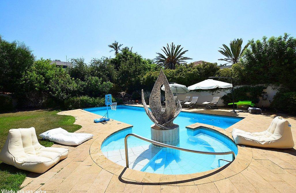 וילת לוטוס השרון מרכז  29  נופש - וי פור ויקיישן - V for Vacation