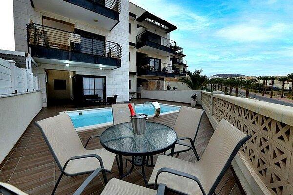 sea view & pool eilat - סי וויו אנד פול אילת דרום  20  נופש - וי פור ויקיישן - V for Vacation