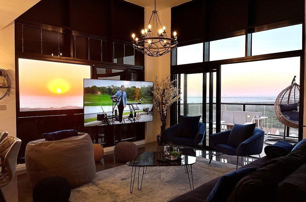 פנטהאוז ראם מרכז  22  נופש - וי פור ויקיישן - V for Vacation