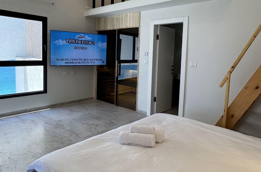 סי וויו פנטהאוז וספא נתניה - Sea view penthouse & spa Netanya מרכז  27  נופש - וי פור ויקיישן - V for Vacation