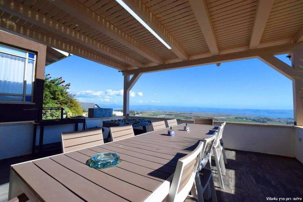 וילה וויו כנרת צפון  3  נופש - וי פור ויקיישן - V for Vacation