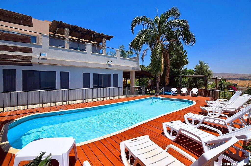 וילה עמליה צפון  18  נופש - וי פור ויקיישן - V for Vacation