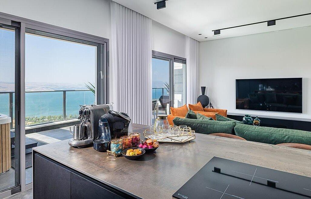 וילה דקל כחול צפון  17  נופש - וי פור ויקיישן - V for Vacation