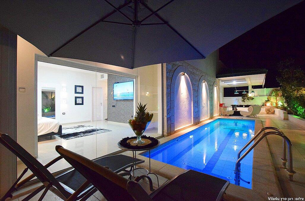 פנטהאוז אנדראה צפון  21  נופש - וי פור ויקיישן - V for Vacation