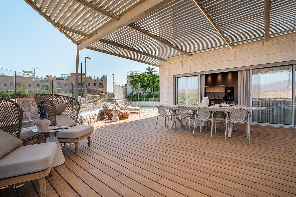 וילה אלמה - Alma אילת דרום  4  נופש - וי פור ויקיישן - V for Vacation