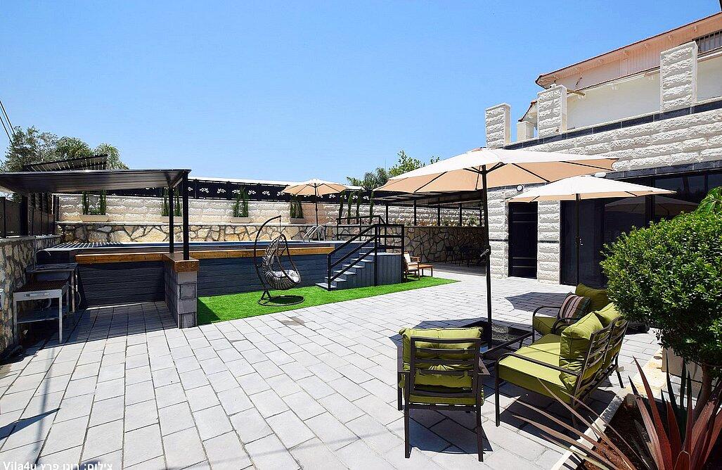 וילה עץ האילן מרכז  34  נופש - וי פור ויקיישן - V for Vacation