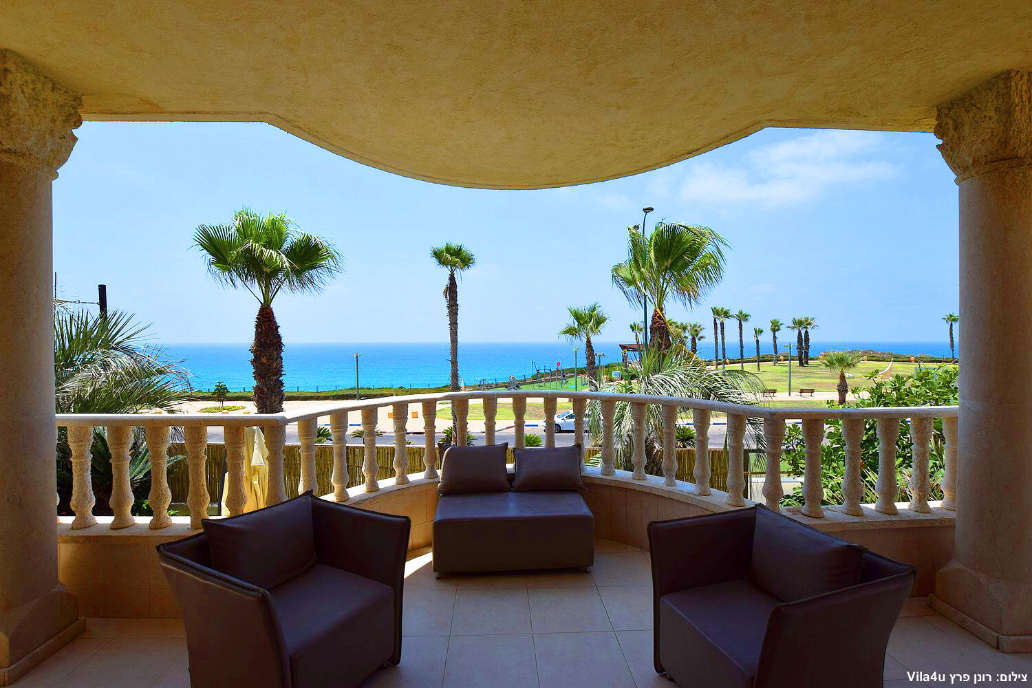 אחוזה על הים- סטיי פירסט קלאס מרכז  1  נופש - וי פור ויקיישן - V for Vacation