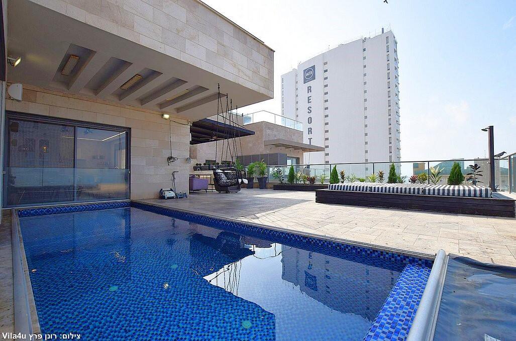 סי וויו פנטהאוז - Sea View Penthouse מרכז  3  נופש - וי פור ויקיישן - V for Vacation