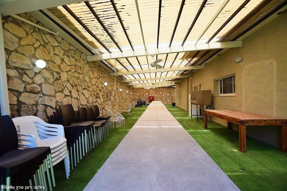 וילה מול הצדיק פקיעין צפון  31  נופש - וי פור ויקיישן - V for Vacation