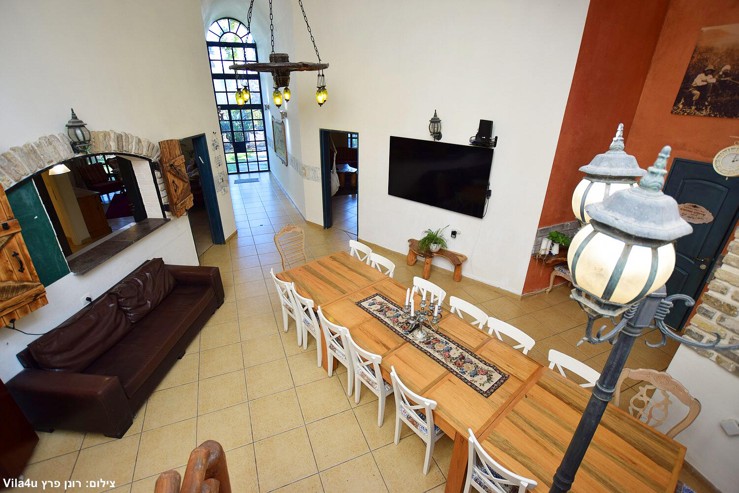 וילה בית הלוגים צפון  31  נופש - וי פור ויקיישן - V for Vacation