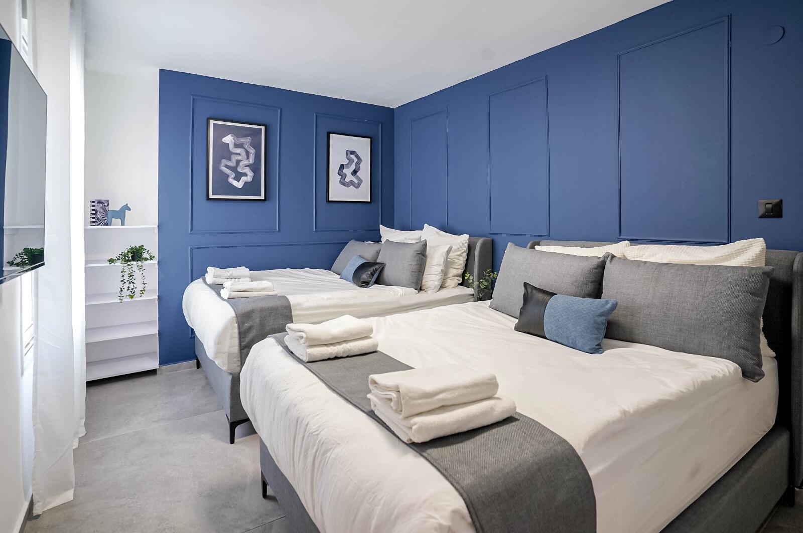 פנטהאוז ויסטה -  קומה 1 דרום  5  נופש - וי פור ויקיישן - V for Vacation