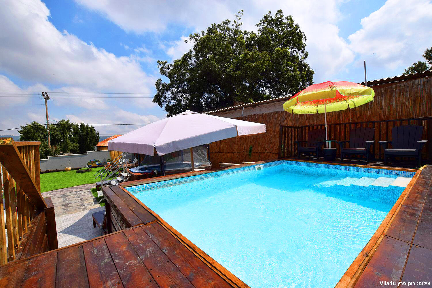 וילה לקשורי - Luxury Villa צפון  29  נופש - וי פור ויקיישן - V for Vacation