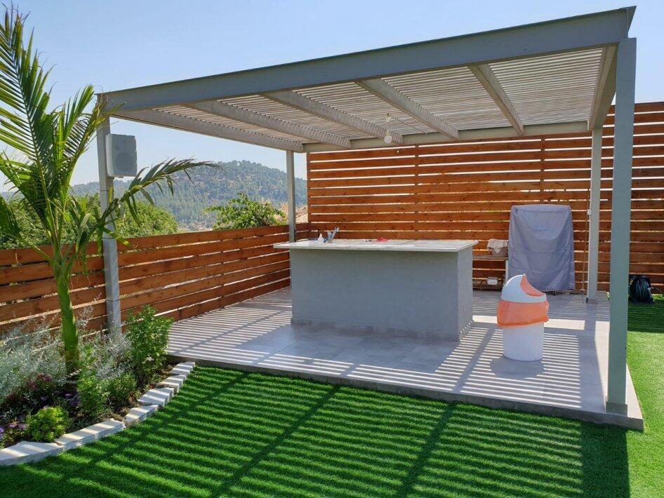 אחוזת הנסיכה וילג מרכז אחוזת הנסיכה וילג - המתחם החיצוני עמדת מנגל ומשטח עבודה נופש - וי פור ויקיישן - V for Vacation