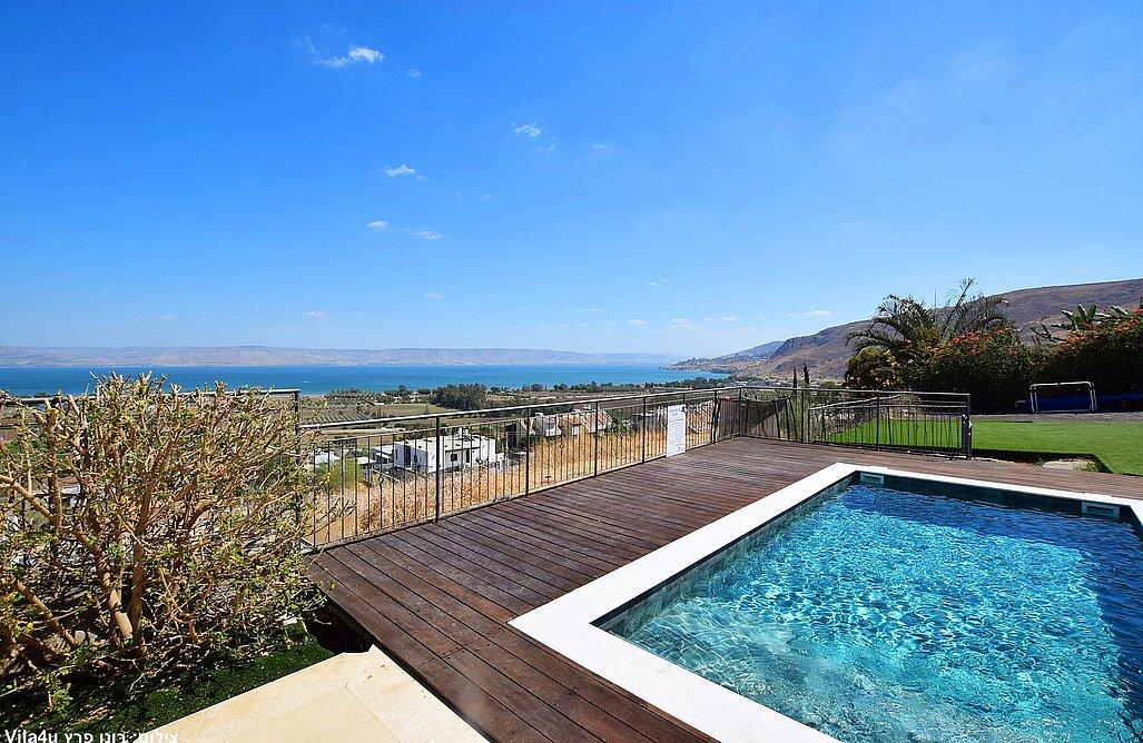 וילה בליס - Villa Bliss צפון  6  נופש - וי פור ויקיישן - V for Vacation