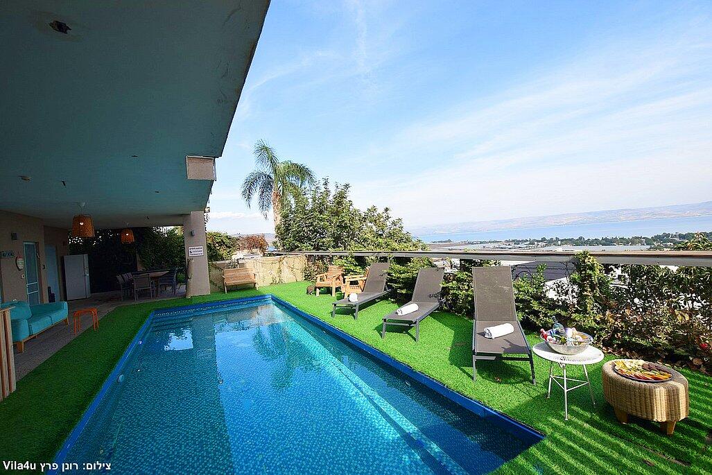 וילה בלו ביי צפון  31  נופש - וי פור ויקיישן - V for Vacation