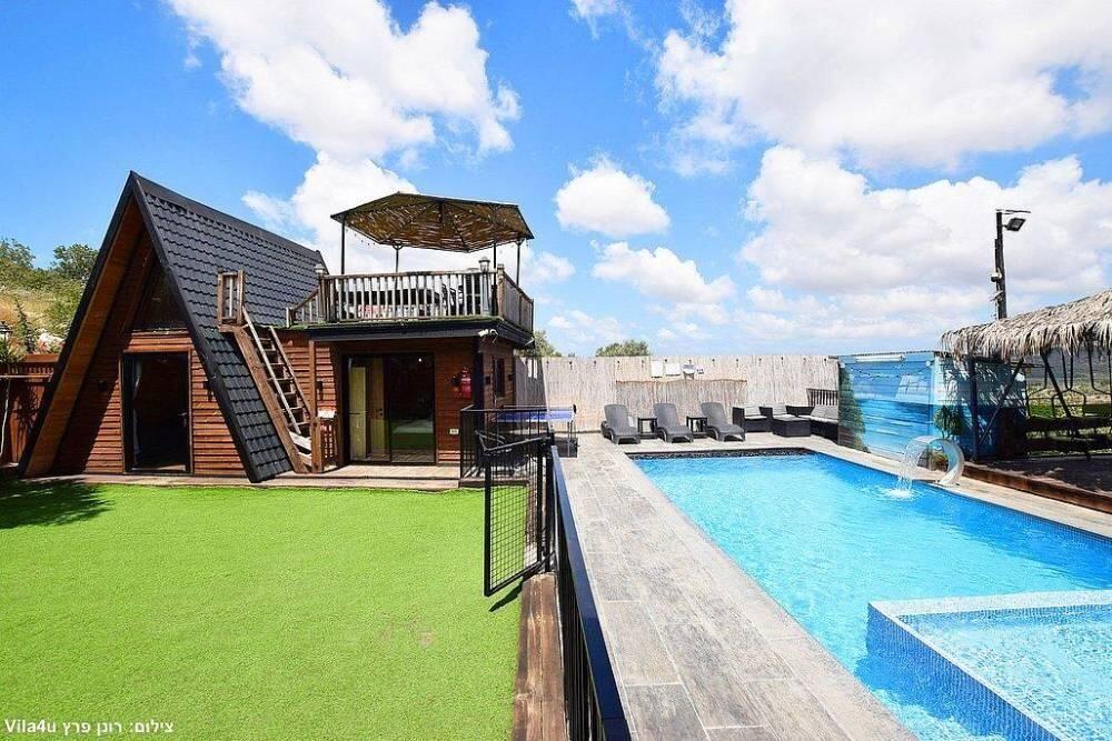 צימר מול השקיעה צפון  12  נופש - וי פור ויקיישן - V for Vacation