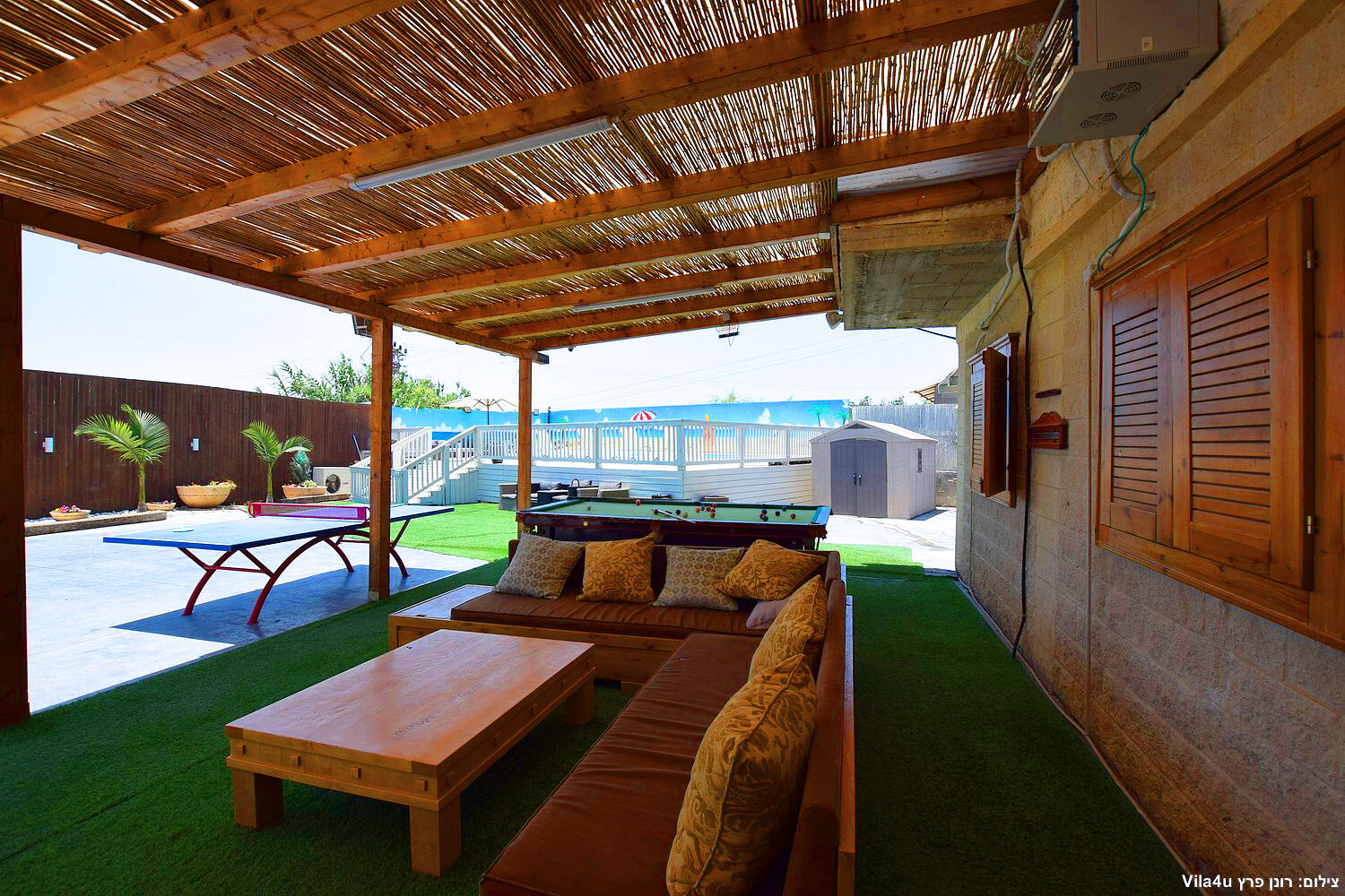 וילה גלי מרכז  11  נופש - וי פור ויקיישן - V for Vacation